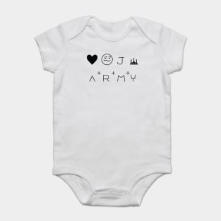 BTS Jungkook tatoo Baby Bodysuit